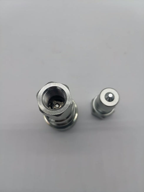 Quick Disconnect Hydraulic Coupler/Coupling 7241-B 1/4 Inch NPT (1 Set)...