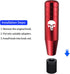 1 PC Gear Stick Shifter Knobs, Skull Design Aluminum Alloy Weighted Gear Lever Metal Stick Shifter Handle Fit for Most Automatic Manual Vehicle (R...