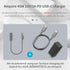 Surface to USB C Charging Cable (Female USB-C, 20 cm), Compatible with Microsoft Surface Pro 7/6/5/4/3 Go3/2/1 Laptop4/3/2/1, Requires 45W 15V/3A ...