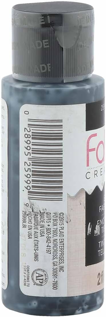 Fabric Ink in Assorted Colors (2-Ounce), Black...