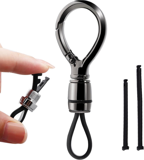 Universal Keychain for Men and Women,Simplicity Key Ring Clip, Double layer buckle Car Key chain...