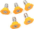 T Tulead High Pressure Washer Nozzle Yellow Power Washer Spray Nozzle Tips 15 Degree,1mm,1.2mm,1.4mm,1.6mm,2mm...