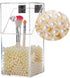 Makeup Beads for Brushes,AIYoo Art Faux Pearls 1500 pcs for Lipstick, Mascara, Eyeliner,Makeup Brush Holder Organizer, Highlight Plastic Round Pea...