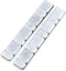 2.1oz Adhesive Back Wheel Balance Weights Strips for Motorcycle 124 x 18mm 2pcs...