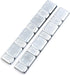 2.1oz Adhesive Back Wheel Balance Weights Strips for Motorcycle 124 x 18mm 2pcs...