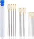 VIVAwisdom 15pcs Cross Stitch Needles,Large-Eye Needles for Hand Sewing,22 & 24 & 26 Gauge Blunt tip Needle,DIY Sturdy Stainless Steel Embroidery ...