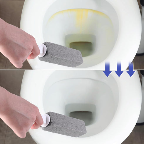 7 Pack Pumice Stone for Toilet Cleaning, Pumice Stone Toilet Bowl Cleaner, Toilet Pumice Stone with Handle, Powerfully Cleans Hard Water Rings, Re...