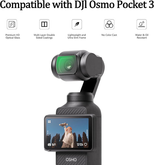 Black Mist Filter Compatible with DJI Osmo Pocket 3, Black Mist Filter for DJI Pocket 3(Black Mist Filter)...