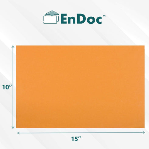 Clasp Envelopes - 10 x 15 Inch Brown Kraft Catalog Envelopes with Clasp Closure & Gummed Seal – 28lb Heavyweight Paper Jumbo Envelopes for Home, B...