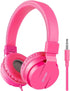 gorsun Kids Headphones, Lightweight Stereo Wired Toddler Headphones, Adjustable Headband Children's Headset for Smartphones Computer Pad Earphones...