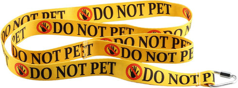 JXGZSO Do Not Pet/Not Dog Friendly/No Eye Contact Dog Lead Give Me Space Dog Leash Wrap Rescue Dog Lead (Do Not Pet Leashes)...