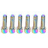 6Pcs M5x25mm Water Bottle Cages Screw Bolt Alloy Bike Bottle Bracket Storage Rack Bolt Accessory(Colorful)...