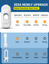 Cabinet Fridge Locks Baby Proofing, 4 Pack Child Proof Cabinet Refrigerator Locks, Baby Child Safety Frigerator Locks for Cabinets, with Strong Ad...