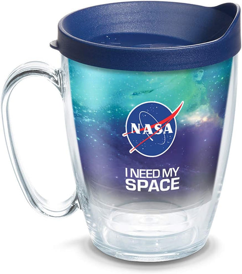 Tervis NASA I Need My Space Made in USA Double Walled Insulated Tumbler Travel Cup Keeps Drinks Cold & Hot, 16oz Mug, Classic...