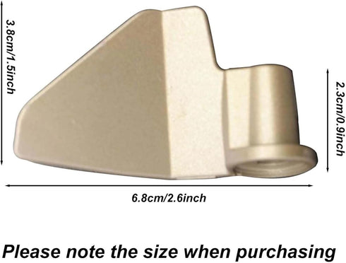 bread Maker Paddle,Stainless Steel Non-Stick Kneading breadman replacement paddle (Gold (68 * 38 * 23mm))...