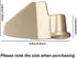 bread Maker Paddle,Stainless Steel Non-Stick Kneading breadman replacement paddle (Gold (68 * 38 * 23mm))...