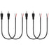 4 Pack RCA Male to Speaker Wire, RCA Male Plug Adapter Connector to Bare Wire Open End Audio Cable for Amplifier Audio Video Receiver Speakers...