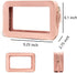 Clear Makeup Bag Organizer, TSA Approved Portable Travel Toiletry Bag Multipurpose Cosmetic Bag Case for Women Vegan Leather Make Up Pouch Transpa...