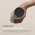 LocknLock Metro Bottle Double-Wall Insulated Stainless Steel with Silicone Handle, 16 oz, Gray...