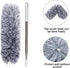 DELUX Microfiber Feather Duster Extendable Duster with 100 inches Extra Long Pole, Bendable Head & Long Handle Dusters for Cleaning Ceiling Fan, H...