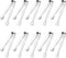 10 Pcs Small Tongs for Serving Food, 4.3" Stainless Steel Kitchen Tiny Mini Tongs, Small Serving Tongs, Ice Tongs, Sugar Cube Tongs for Tea Party ...