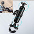 Camera Motorcycle Mount for Gopro Accessories,360 Rotation Metal Action Camera Clamp Holder with 1/4Thread for Moto Bike Bicycle Handlebar, for Go...