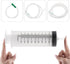 Giant Syringe for Liquid, Plastic Large 500ml Big Syringe?Individual Sterile Sealed for Scientific Dispensing Watering Paint Oil Refilling Feeding...