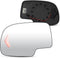 Driver Left Side Heated Mirror Glass with Turn Arrow Signal for 2003-2006 Cadillac Escalade ESV EXT Chevy Avalanche Silverado Suburban Tahoe for G...