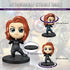 6 Pcs Superhero Anime Movie Adventures Action Figures Set,Super Hero Toys,Hero Cake Toppers Collectibles with Bases for Boys & Girls' Birthday Par...