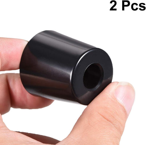 uxcell D33 x 27 x H33mm Black Color Rubber Feet Anti Vibration Isolator Absorber Base Foot Pads,2pcs...