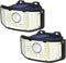 TWINSLUXES Solar Outdoor Lights, 3 Lighting Modes Solar Motion Sensor Security Lights, Solar Flood Lights 270°Wide Angle, IP65 Solar Wall Lights,S...
