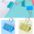 Colored Jumbo Binder Clips2.4 inch, Extra Large Binder Clips for Office (8 Pcs)...