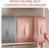 Ultra Space Saving Self Compression Organizer, Heavy Duty Moving Bags, Storage Tote for Space Saving, Self Compression Moving Organizer Bag for Co...