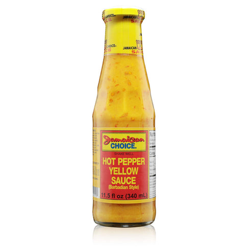 Jamaican Choice Hot Pepper Yellow Sauce | 11.5oz...
