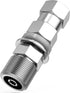 Heavy Duty CB Antenna Stud Mount Adapter Copper Nickel Plated with SO-239 Connector for Mounting 3/8 x 24 Threads CB HAM Radio Antennas...