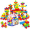 Baby Building Blocks, Kids Building Blocks Toys for 1 2 3 4 5 Year Old Boys Girls Toddlers, Early Development Educational Toys with 130 PCS Large ...