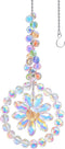 Crystal Flower Suncatcher, Window Hanging Sun Catcher Ornament Rainbow Maker Indoor Outdoor Garden Patio Decor (Crystal AB)...