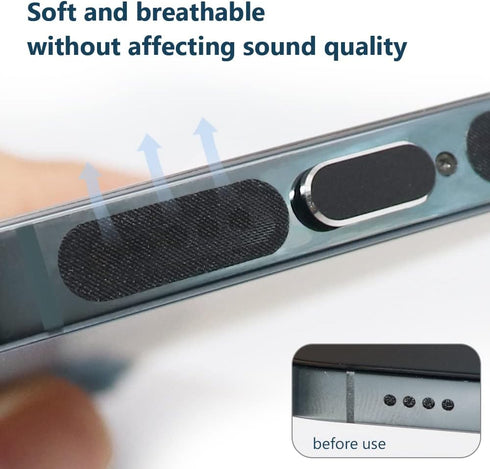 USB C Dust Plug, Type C Anti Dust Cover Protector Cap with Phone Speaker Cover Compatible with iPhone 15 Series, Samsung Galaxy S22/S21/S20, Note ...