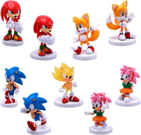 Sonic The Hedgehog Mini Buildable Action Figure Mystery Box - Blind Bags with Sonic Figure, Tails, Knuckles, and Amy Rose Mini Figures - Sonic The...