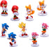Sonic The Hedgehog Mini Buildable Action Figure Mystery Box - Blind Bags with Sonic Figure, Tails, Knuckles, and Amy Rose Mini Figures - Sonic The...