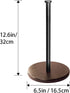 Countertop Paper Towel Holder Wood, OBODING, Farmhouse Standing Kitchen Paper Towel Holders with Real Wooden Base, fits Standard and Jumbo Size Pa...