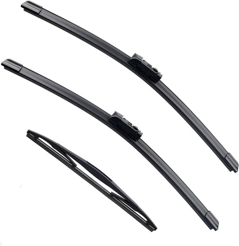 Wiper Blades With Rear Wiper Blades Set For 2019-2024 Subaru Forester,Automotive Replacement Windshield Wiper Blades, That Meet OEM Quality Easy D...