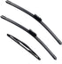 Wiper Blades With Rear Wiper Blades Set For 2019-2024 Subaru Forester,Automotive Replacement Windshield Wiper Blades, That Meet OEM Quality Easy D...