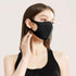 10 Pack Washable Fabric Face Mask,Black Face Mask Soft Fabric Elastic Ear Fashion Unisex Coverings Protective Outdoor Sport Adult Soft Masks for H...