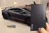 VViViD Black Matte Automotive Vinyl Wrap Film w/ 3M Toolkit (1ft x 5ft)...