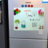 Dry Erase Board Fridge Whiteboards?2 Pack?12 x 8 inch Notice Boards Markers for Home Kitchen Office?White?...