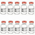 10pcs 20ml Sterile Empty Vial with Plastic Aluminum Flip Off Caps?Penicillin Bottle 20mm Crimp Top Sterile Transparent Borosilicate Lab Sample Via...