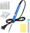 Electronics Soldering Iron Kit, SREMTCH 60W Adjustable Temperature Welding Tool,Soldering Gun with Fast Heating Ceramic Thermostatic Design, Solde...