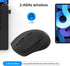 BQSS Wireless Mouse Computer Mouse with USB Receiver 2.4G PC Mouse for Laptop Macbook Mouse Durable Chromebook Mice with Adjustable DPI Black...