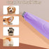 Dog Paw Trimmer with LED Light?Cordless Rechargeable Dog Clippers?Low Noise Dog and Cat Clippers?Pet Grooming Clippers Hair Trimmer...
